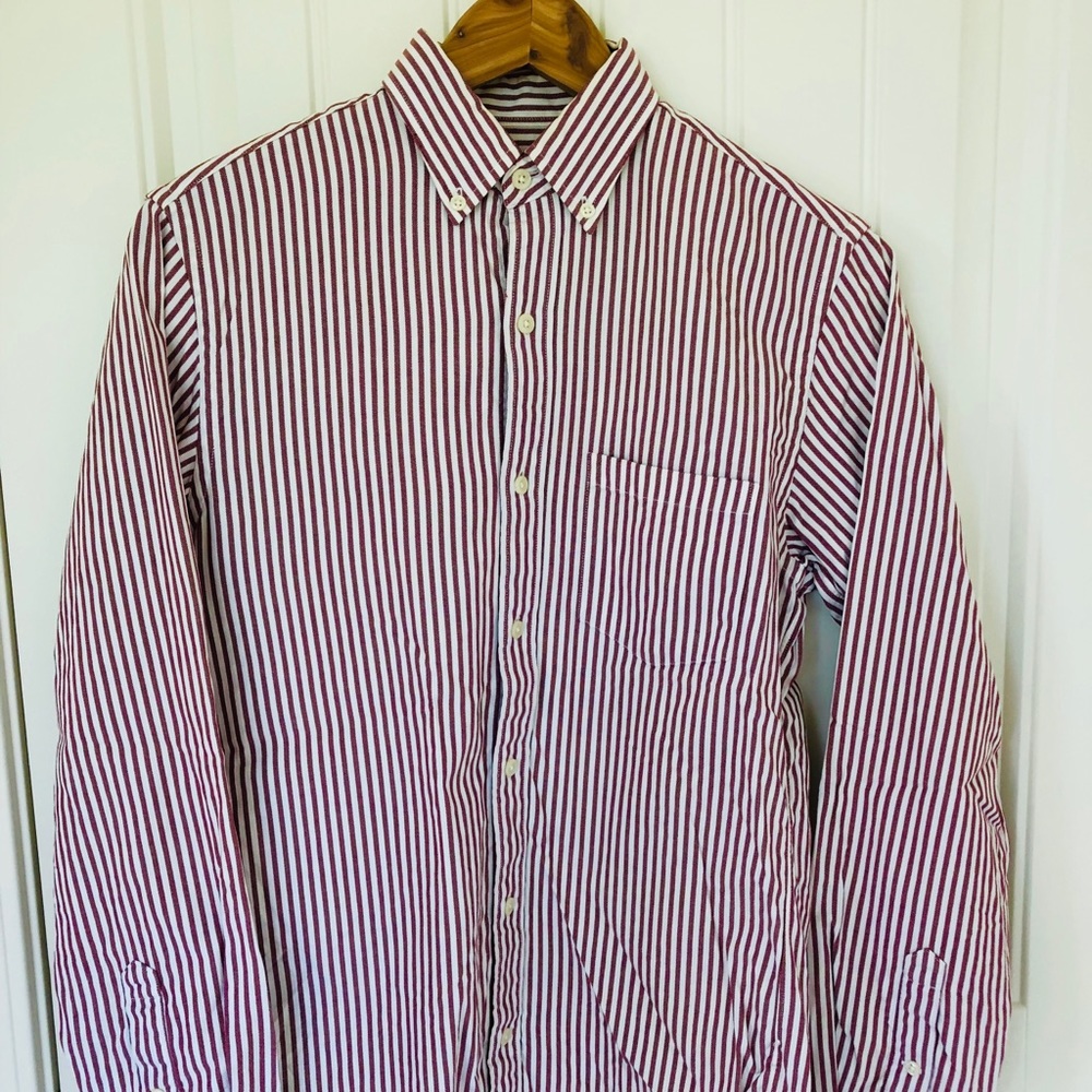 🆕Jcrew Striped Vintage Oxford Long Sleeve Shirt
